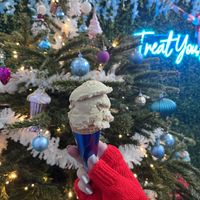 cookie dough flavour  at Scoops in Herne Bay