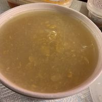 VG chikn and sweetcorn soup  at Little Fat Buddha in Chester-le-street