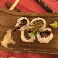 Vegan sushis  at Geiko in Terceira
