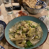 Thai green curry   at Olaya Bistro in Crete