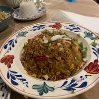 Indonesian rice   at Olaya Bistro in Crete