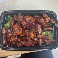 general tso’s chick’n  at New Plum Tree Garden Lemonleaf Grill in Langhorne