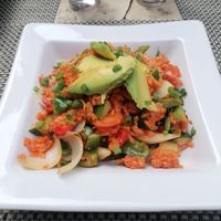 Sautéed rice with vegetables at 7 de Espada Restaurante in Havana