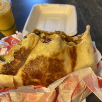 Crunchwrap and Mango shake  at Beyond Food - Maybe closed in Stewartville