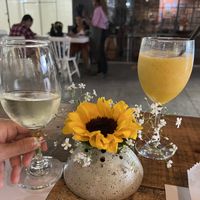 Mango and passion juice  at Arte e Bistro Cafe in Rio De Janeiro