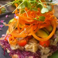 Avocado toast, TRY IT! 🤤 at Agni Vital Kitchen in Bacalar