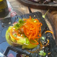 Thai rolls, perfect combination of flavors and textures. 10/10 at Agni Vital Kitchen in Bacalar