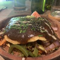 Okonomiyaki   at Agni Vital Kitchen in Bacalar