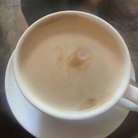 Giant coffee😄 at Agni Vital Kitchen in Bacalar