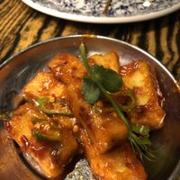 Sticky, spicy tofu  at Bandook in Bath