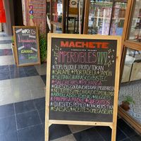   at Machete Carnicería Vegana in Santiago