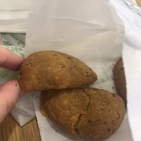 Mini vegan cheese pasty’s   at Gregory's in Rhodes