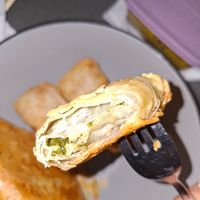 Mini spinach pie at Gregory's in Rhodes