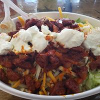 Vegan bowl (pastor). at Dos Tacos in Seoul