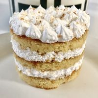 Coconut mono cake #Veganuary at Flour Girl Bakeries - Delivery in Dubai