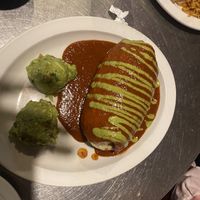 Black bean burrito at Sonora Grill in Ogden