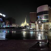 View from the restaurant  #Veganuary at Sonora Grill in Ogden