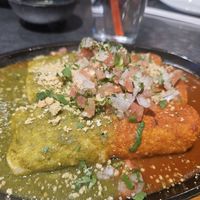 Vegan enchiladas at Sonora Grill in Ogden