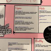 Vegan Menu + vegan cake offered  at Coromandel in Rome