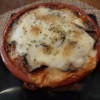 Main / Moussaka at La Regina Restaurante in Madrid