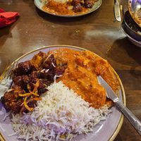 Chick n Masala - Gobi Manchurian - Plain Rice. at Namaste Village Cambridge in Cambridge