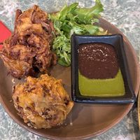 Onion Bhaji  at Namaste Village Cambridge in Cambridge