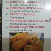 soups at The Mandarin Restaurant in Marmaris