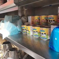 Canned milk at Kang Su Vegetarian 康素 - Orchard in Central Singapore