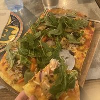 Masa de gengibre y cúrcuma buenísima  at Bresca in Santiago De Compostela