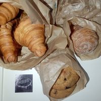 Croissants, cookies, cinnamon rolls at All Things Dough in Lagos