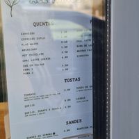 Menu at All Things Dough in Lagos