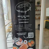 Address of the second and smaller location in the city center. at All Things Dough in Lagos