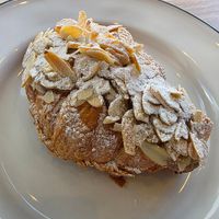 Almond croissant at All Things Dough in Lagos