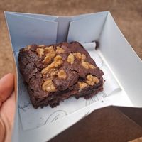 brownie at All Things Dough in Lagos