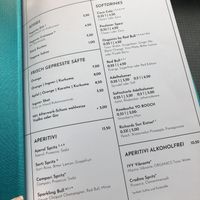 Menu   at IVY Tagesbar in Munich