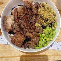 Poke quente vegano at Let's Poke in Sao Paulo