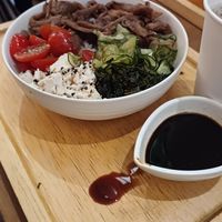 Poke vegano low price at Let's Poke in Sao Paulo