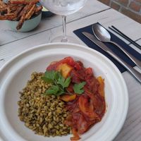 Vegan tajine at Restaurant Oost in Roosendaal