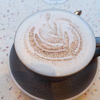 Chai latte with Not Milk 😃 at WAY Plant Based Bake House in Ghent