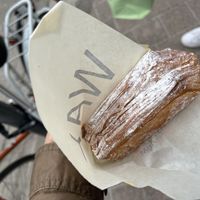 Cream croissant 🥐 🌱   at WAY Plant Based Bake House in Ghent