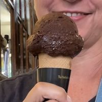 Chocolate with nuts, delicious   at Nossi Be in Bilbao