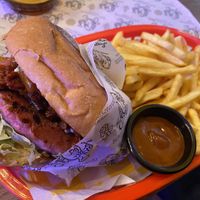Pesto burger  at Buła z Musztardą in Poznan