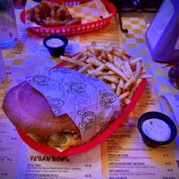 Jalapeno burger w/ fries  at Buła z Musztardą in Poznan