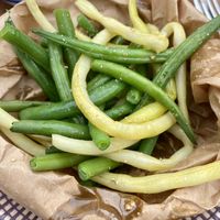 Bag of beans: beans with lemonsalt  at MazzelTov! in Roosendaal