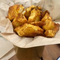 Fried paprika potatoes  at MazzelTov! in Roosendaal