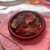 Vegan tumbet (Mallorcan casserole) - delicious !!  at Coto in Mallorca