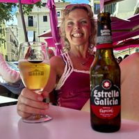 A beer   at Coto in Mallorca