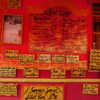 Drinks  at Coto in Mallorca