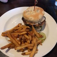 Vegan Gardein Burger (Okay) Fries were stale  at Yard House in Honolulu