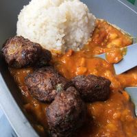 added the pakora from the other restaurant to it  at Disneyland - Restaurant Hakuna Matata in Marne-la-vallee